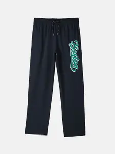 Octave Boys Graphic Printed Cotton Track Pants
