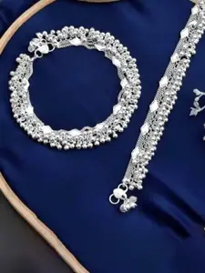 Dev Fashion Artificial Stones and Beads Anklet