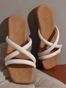 CHINRAAG Women Open Toe Flats with Bows
