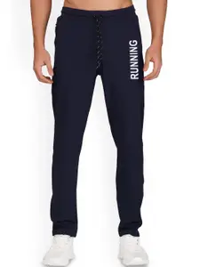 SYFKO Men Printed Mid-Rise Track Pants