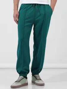 The Indian Garage Co Men Mid Rise Loose Baggy Fit Joggers