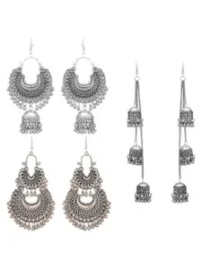 Dev Fashion Contemporary Jhumkas Earrings