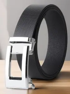 Provogue Men Textured Leather Belt