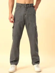 STUDIO NEXX Men Straight Fit Mid-Rise Jeans