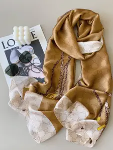 CrossKulture Women Printed Satin Scarf