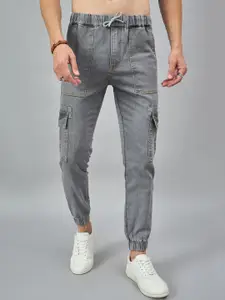 STUDIO NEXX Men Jogger Mid-Rise Light Fade Stretchable Jeans