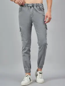 STUDIO NEXX Men Jogger Mid-Rise Light Fade Stretchable Jeans