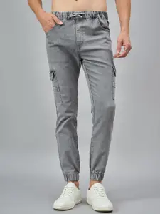 STUDIO NEXX Men Jogger Mid-Rise Light Fade Stretchable Jeans