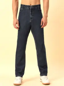STUDIO NEXX Men Straight Fit Mid-Rise Cotton Jeans