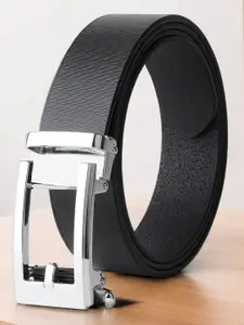 Provogue Men Textured Leather Formal Belt