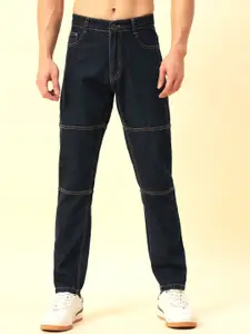 STUDIO NEXX Men Straight Fit Mid-Rise Cotton Jeans