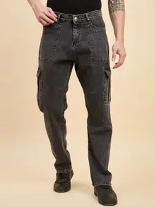 STUDIO NEXX Men Straight Fit Mid-Rise Stretchable Jeans