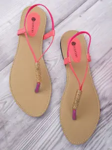 DIVASTRI Women Open Toe Flat Sandals