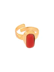 GenZcomplex Gold-Plated Copper Finger Ring