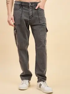 STUDIO NEXX Men Straight Fit Mid-Rise Stretchable Jeans