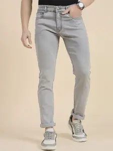 STUDIO NEXX Men Comfort Slim Fit Mid-Rise Stretchable Jeans