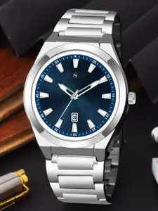 Shocknshop Men Patterned Analogue Multi Function Watch WCH151Blue