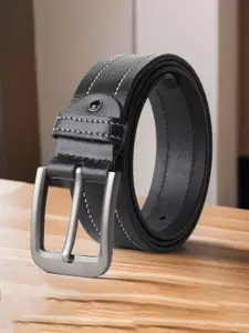Provogue Men Textured Leather Formal Belt