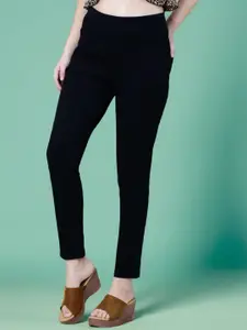 DressBerry Women Lean Slim Fit High-Rise Stretchable Jeans