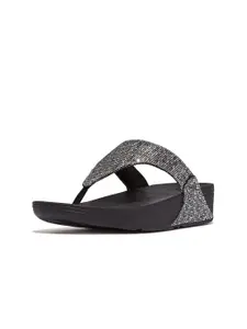 fitflop Women Embellished Leather Flatform Sandals