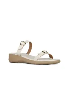 Inc 5 Wedge Heel Sandals with Buckles