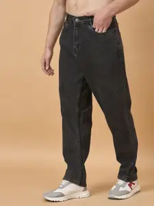 STUDIO NEXX Men Straight Fit Mid-Rise Light Fade Stretchable Jeans