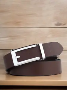 Provogue Men Textured Leather Formal Belt