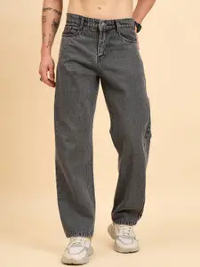 STUDIO NEXX Men Baggy Mid-Rise Light Fade Jeans