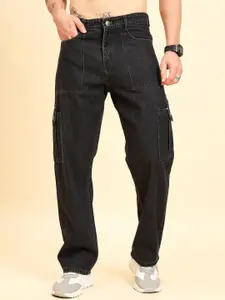 STUDIO NEXX Men Baggy Fit Mid-Rise Jeans