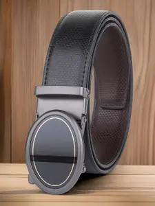 Provogue Men Textured Reversible Formal Belt