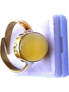 GenZcomplex Gold-Plated Brass Finger Ring