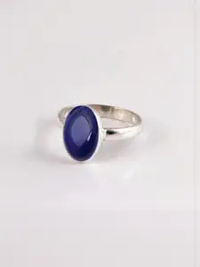 GenZcomplex Silver-Plated Alloy Finger Ring