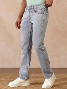 WROGN Men Comfort Slim Fit Mid-Rise Jeans