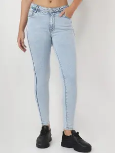 Kraus Jeans Women Skinny Fit High-Rise  Jeans