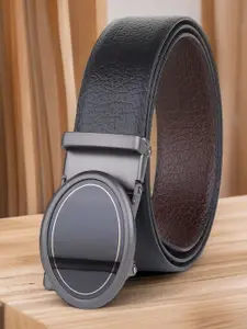 Provogue Men Textured Reversible Formal Belt