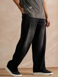 WROGN Men Comfort Relaxed Fit Mid-Rise Jeans