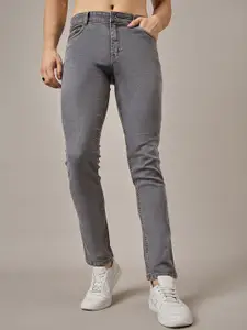 STUDIO NEXX Men Mid-Rise Slim Fit Light Fade Stretchable Jeans