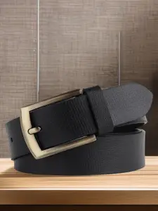 Provogue Men Textured Leather Formal Belt