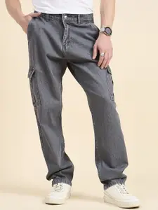 STUDIO NEXX Men Straight Fit Mid-Rise Jeans