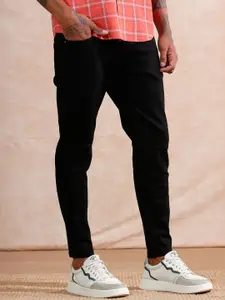 WROGN Men Comfort Skinny Fit Mid-Rise Jeans