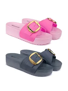 BERSACHE Women Set Of 2 Sliders