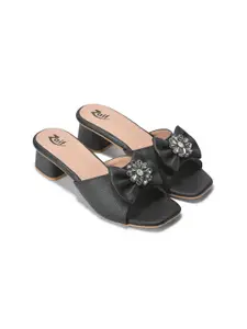 ZAIF Women Block Heel Sandals