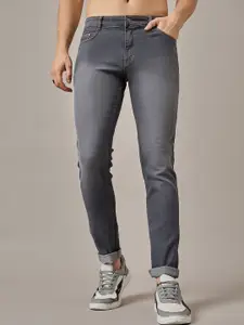 STUDIO NEXX Men Skinny Fit Mid-Rise Stretchable Jeans