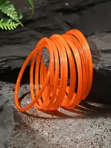 1ST TIME Set Of 12 Glass Bangles