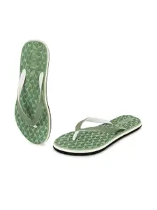 ROKKS Women Printed Rubber Slip-On