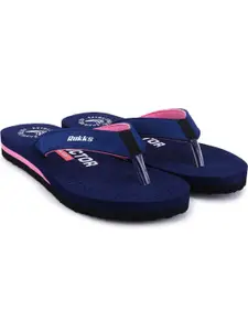 ROKKS Women Rubber Flip Flops