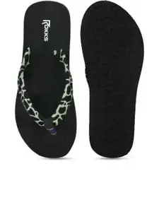 ROKKS Women Rubber Flip-Flops
