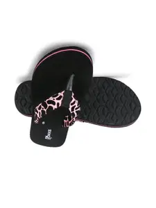 ROKKS Women Rubber Flip Flops