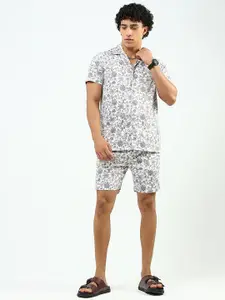 Monte Carlo Printed Shirt & Shorts Co-Ord Set