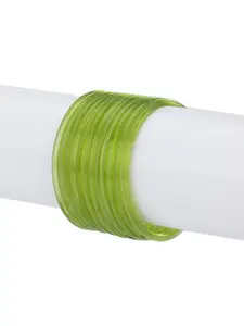 1ST TIME Set Of 12 Glass Bangles